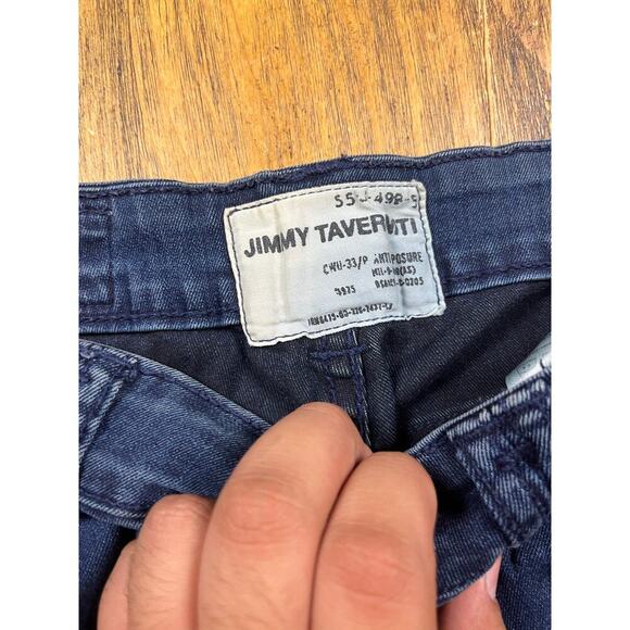 Jimmy Taverniti Dark Wash Slim Fit Jeans - Picture 6 of 6